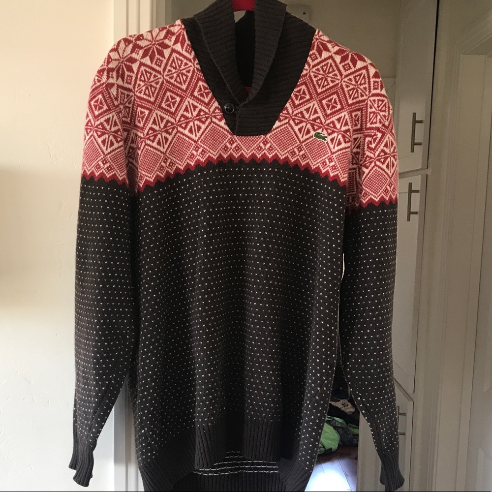 Lacoste Ski Mountain Wool Sweater